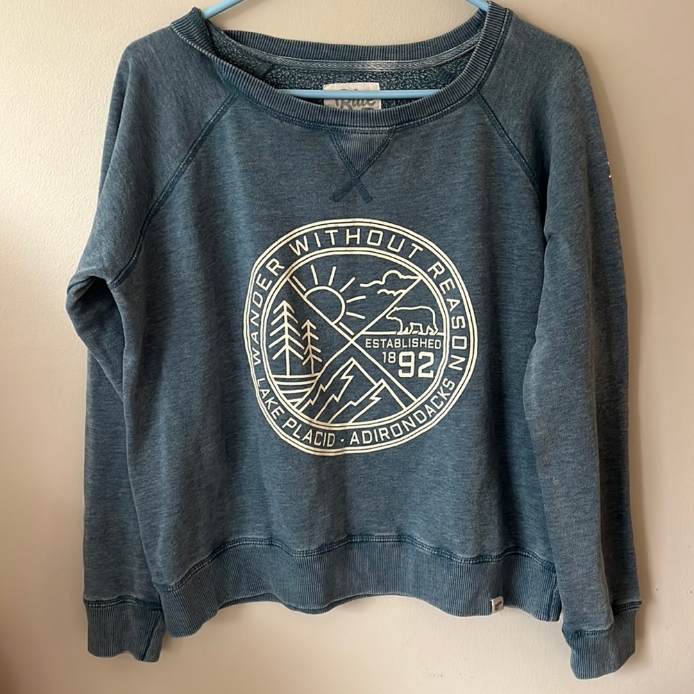 💙LAKE PLACID ADIRONDACKS CREWNECK